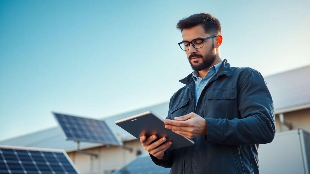 Como implementar sistemas solares eficientes e armazenamento de energia com baterias em sua empresa