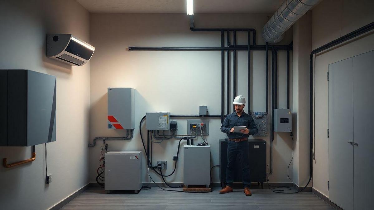Integração de inversor híbrido com gerador e rede para backup e resiliência