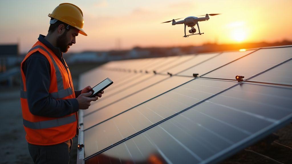 Benefícios econômicos da manutenção preditiva para usinas solares com IA e sensores IoT para reduzir paradas operacionais