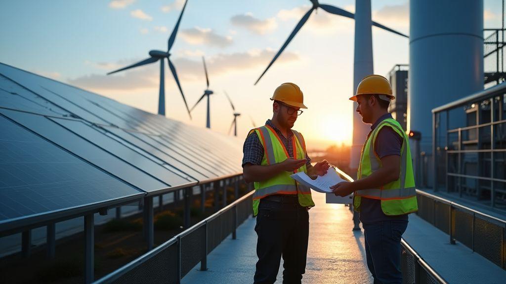 Energia renovável para indústrias e integração com sistemas elétricos e VFDs