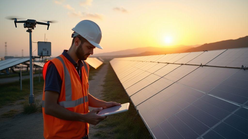 Sensoriamento e monitoramento remoto fotovoltaico para seu parque solar