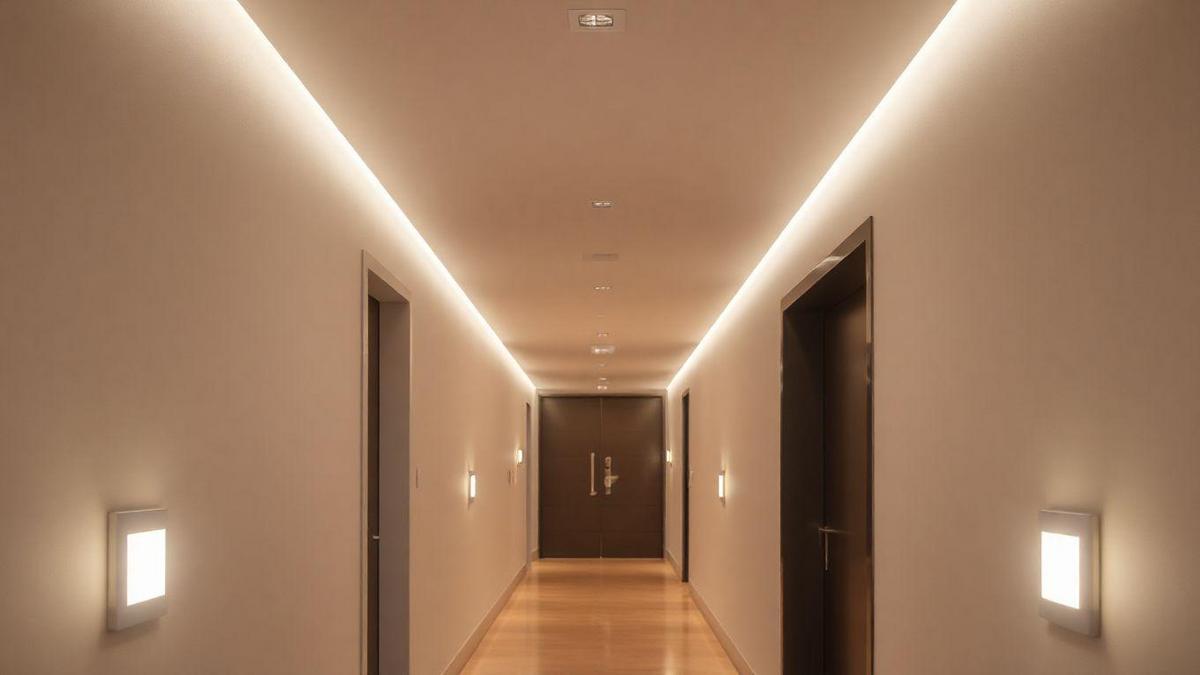 Você pode economizar com sensores de presença iluminação condominial e automação de iluminação LED condomínios